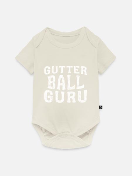 Gutter Ball Guru 5 - Baby Premium Kurzarmbody - Naturweiß