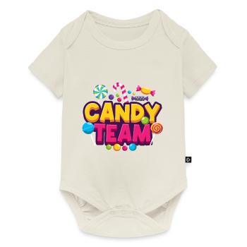 Candy Team Bonbons - Body à manches courtes Premium Bébé - blanc cassé - Devant