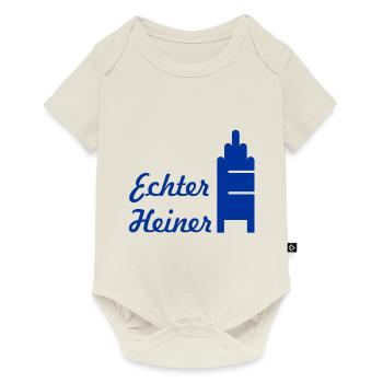 Echter Heiner - Baby Premium Kurzarmbody - Naturweiß - Vorne
