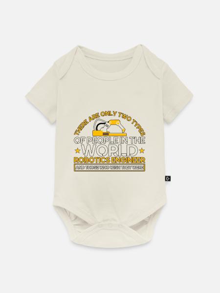 Robotik Roboter Robotik Ingenieur Geschenk - Baby Premium Kurzarmbody - Naturweiß