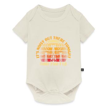 Tonight it's noisy out there time for FT8 - Baby Premium short-sleeve bodysuit - off white - Front