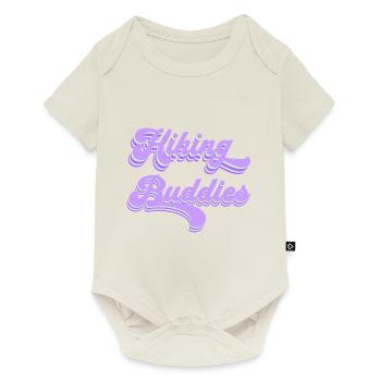 Hiking Buddies Hiking Clothing Outdoor Camping - Baby Premium short-sleeve bodysuit - off white - Front