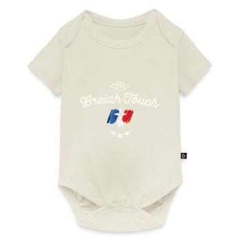 Breizh touch - Body à manches courtes Premium Bébé - blanc cassé - Devant