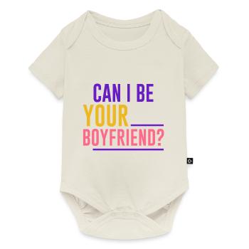 Can I Be Your Boyfriend 2 - Baby Premium Kurzarmbody - Naturweiß - Vorne