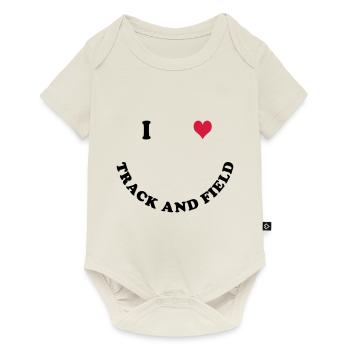 Athletics - Baby Premium short-sleeve bodysuit - off white - Front