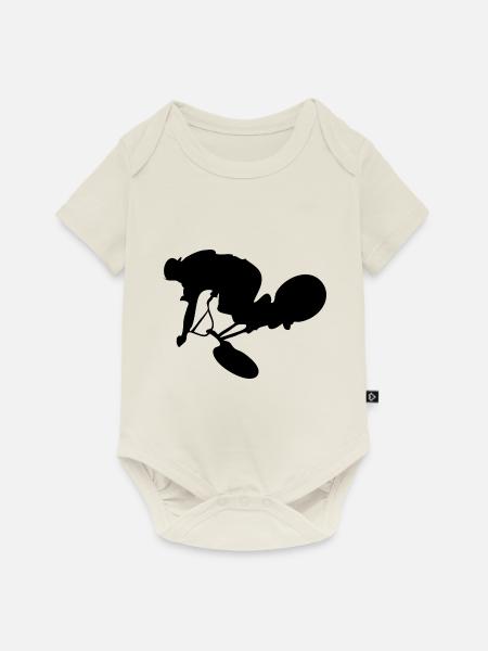 BMX Bmxer - Baby Premium Kurzarmbody - Naturweiß