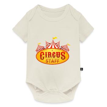 Circus Party I Carnival Party I Circus Staff - Baby Premium Kurzarmbody - Naturweiß - Vorne