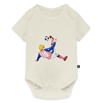 American National Soccer Team I Football USA - Baby Premium short-sleeve bodysuit - off white - Front