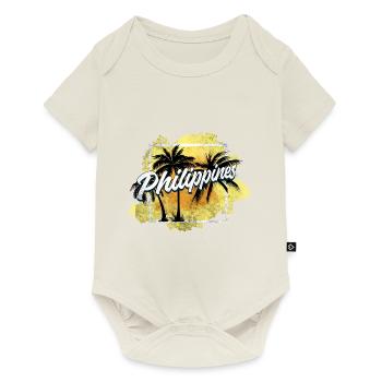 Philippines Filipino Vintage Mabuhay I Gift - Baby Premium short-sleeve bodysuit - off white - Front