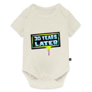 30 years later birthday gift - Baby Premium short-sleeve bodysuit - off white - Front
