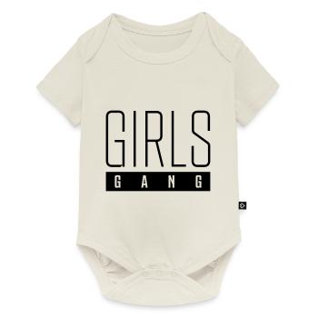 girls gang - Baby Premium short-sleeve bodysuit - off white - Front