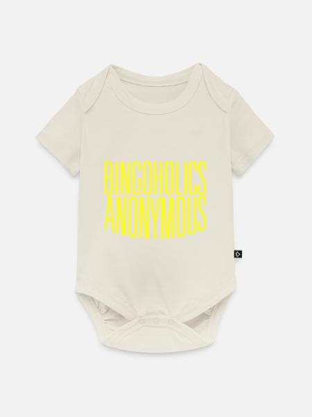 Bingoholics Anonymous 4 - Baby Premium Kurzarmbody - Naturweiß