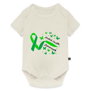 Mental Health Awareness - Baby Premium short-sleeve bodysuit - off white - Front