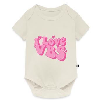 I Love VBS Crew Vacation Bible School Bible - Baby Premium short-sleeve bodysuit - off white - Front