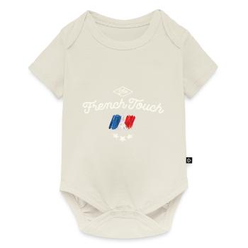 French touch 1 - Body à manches courtes Premium Bébé - blanc cassé - Devant