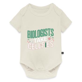 Biologists Take Cellfies 6 - Baby Premium Kurzarmbody - Naturweiß - Vorne