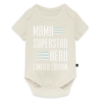 Mama Limited Edition Saying - Baby Premium short-sleeve bodysuit - off white - Front