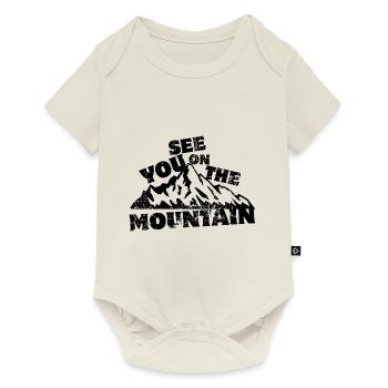 Rendez-vous à la montagne - Randonnée - Cadeau - Body à manches courtes Premium Bébé - blanc cassé - Devant
