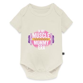 In My Muscle Mommy Era Mother's Day Personal - Baby Premium short-sleeve bodysuit - off white - Front