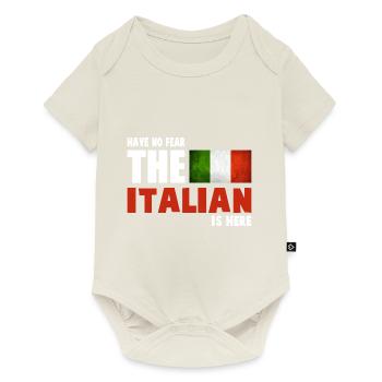 Funny Have No Fear The Italian Is Here - Baby Premium short-sleeve bodysuit - off white - Front