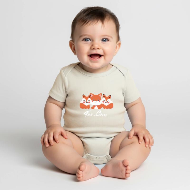 Fuchs Baby Premium Kurzarmbody