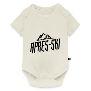 apres ski team - Baby Premium Kurzarmbody - Naturweiß - Vorne