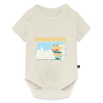 Reading is magical, reading books, reading books - Baby Premium short-sleeve bodysuit - off white - Front