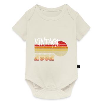 Millésime 2002 - Né en 2002 - Année des Héros ! - Body à manches courtes Premium Bébé - blanc cassé - Devant