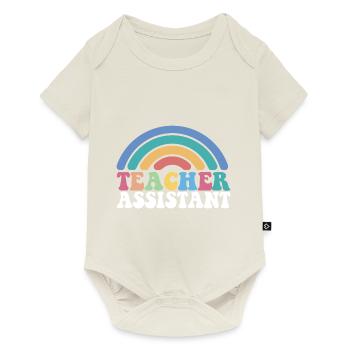 Substitute Teacher Teacher Assistant School - Baby Premium short-sleeve bodysuit - off white - Front