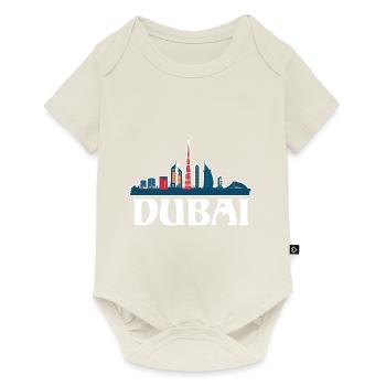 Dubai United Arab Emirates The Palm - Baby Premium short-sleeve bodysuit - off white - Front