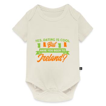 Irish Flag Ireland Irish Roots Gift - Baby Premium short-sleeve bodysuit - off white - Front
