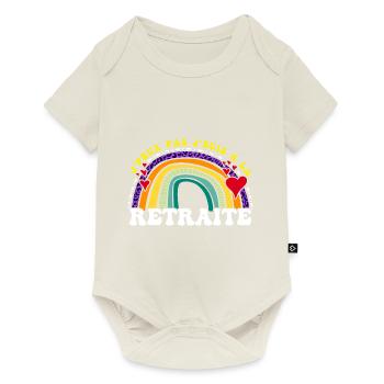 J'peux Pas j'suis retraité - Humour de départ à - Baby Premium short-sleeve bodysuit - off white - Front