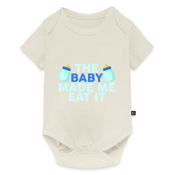 The Baby Made Me Eat It - Baby Premium short-sleeve bodysuit - off white - Front