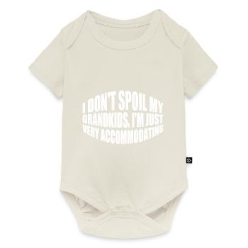I Don't Spoil My Grandkids 12 - Baby Premium Kurzarmbody - Naturweiß - Vorne