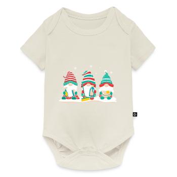 Cadeaux de Noël Noël - Body à manches courtes Premium Bébé - blanc cassé - Devant
