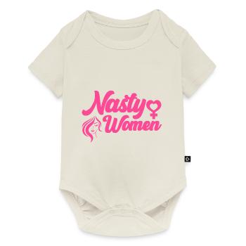 Women's rights Empowerment Feminist - Baby Premium short-sleeve bodysuit - off white - Front