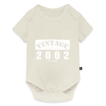 21 Year Old: Vintage Classic 2002 21st Birthday - Baby Premium short-sleeve bodysuit - off white - Front