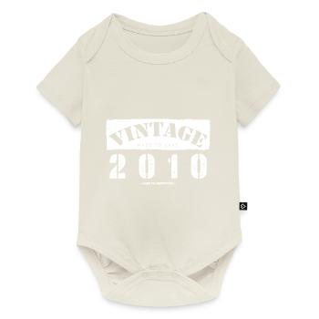 13 Year Old: Vintage Classic 2010 13rd Birthday - Baby Premium short-sleeve bodysuit - off white - Front