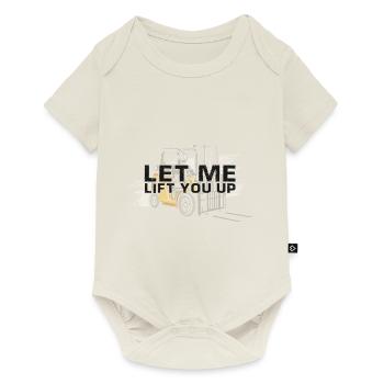 Magasiniers pour caristes et chariots élévateurs - Body à manches courtes Premium Bébé - blanc cassé - Devant