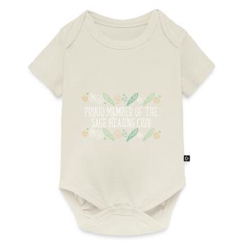 Proud Member Of The Sage Healing Club Smudge - Baby Premium short-sleeve bodysuit - off white - Front