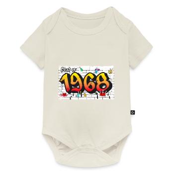 Urban Classic 1968 Graffiti – 57 Years of - Baby Premium short-sleeve bodysuit - off white - Front