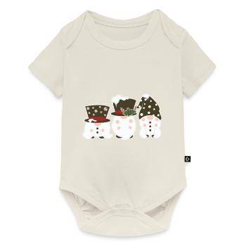 Noël Noël Gnomies - Body à manches courtes Premium Bébé - blanc cassé - Devant