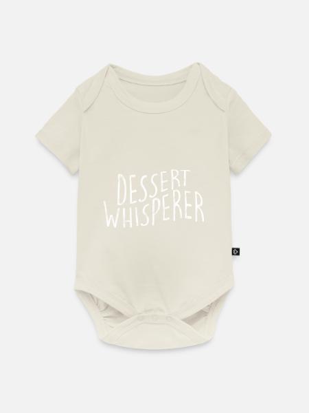 Dessert Whisperer 3 - Baby Premium Kurzarmbody - Naturweiß