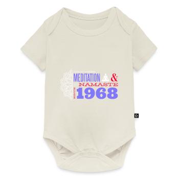 Vintage Soul Since 1968 - 57 Years of Memories - Baby Premium short-sleeve bodysuit - off white - Front