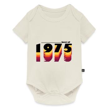 Proudly Celebrating 1975 - Vintage 50 Years of - Baby Premium short-sleeve bodysuit - off white - Front