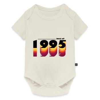 Proudly Celebrating 1995 - Vintage 30 Years of - Baby Premium short-sleeve bodysuit - off white - Front