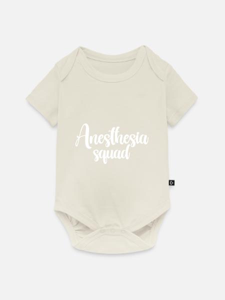 Anesthesia Squad - Baby Premium Kurzarmbody - Naturweiß