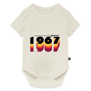 Best of 1967 - Celebrate 58 Years with Vintage - Baby Premium short-sleeve bodysuit - off white - Front