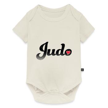 Judo - Baby Premium short-sleeve bodysuit - off white - Front