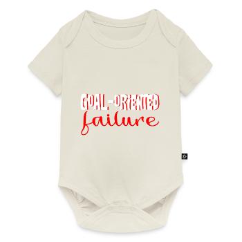 Goal Oriented Failure 4 - Baby Premium short-sleeve bodysuit - off white - Front